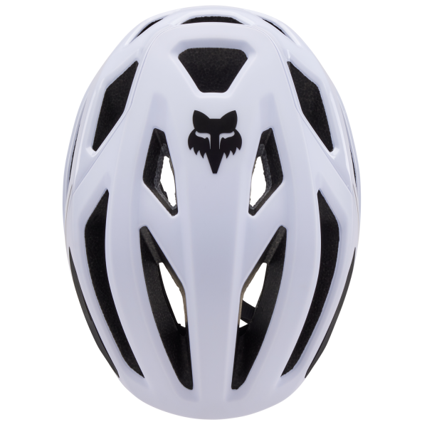 Casque de Vélo Ouvert Crossframe Pro Solids Blanc Dessus