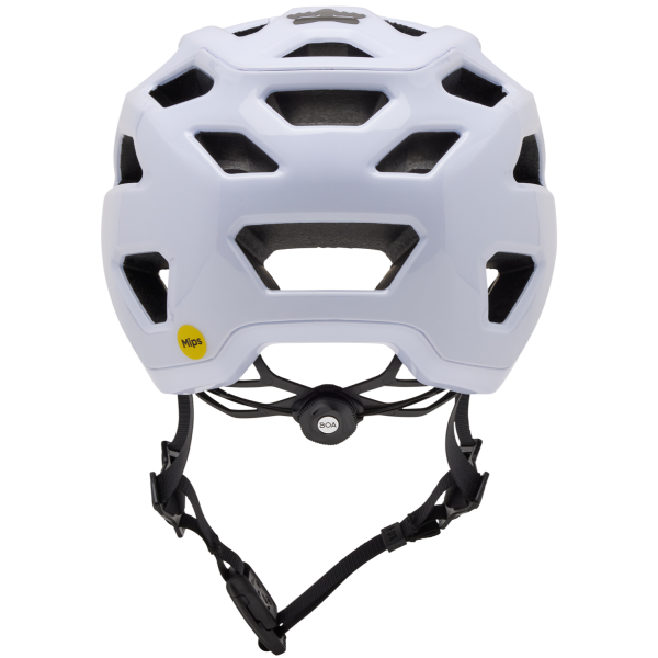 Casque de Vélo Ouvert Crossframe Pro Solids Blanc Arrière