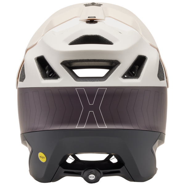 Casque de vélo FOX DROPFRAME Pro Runn Mauve Arrière