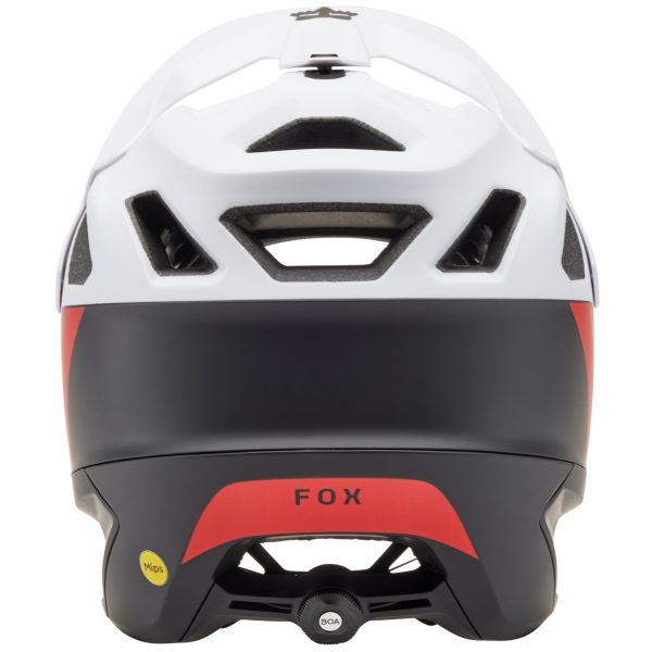 Casque de vélo FOX DROPFRAME Pro NYF Noir/Blanc Arrière