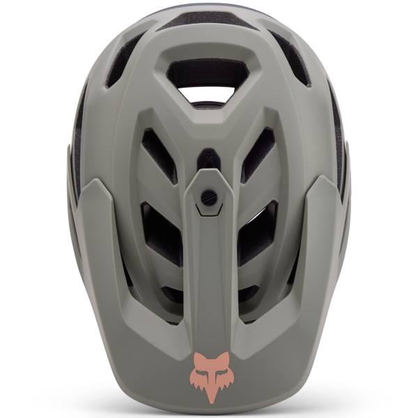 Casque de vélo FOX DROPFRAME Pro NYF Gris graphite Dessus