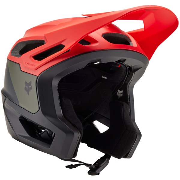 Casque de vélo FOX DROPFRAME Pro NYF Orange Flamme