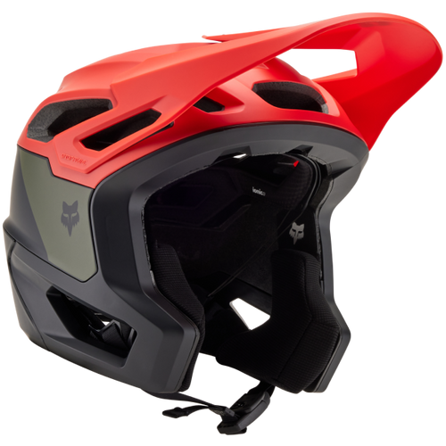 Casque de vélo FOX DROPFRAME Pro NYF Orange Flamme