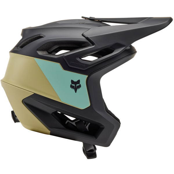 Casque de vélo FOX DROPFRAME Pro NYF Brun Avoine Droit