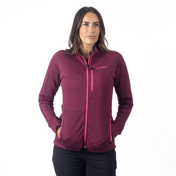 Veste de Motoneige Sundance Femme Mauve Foncé, de face