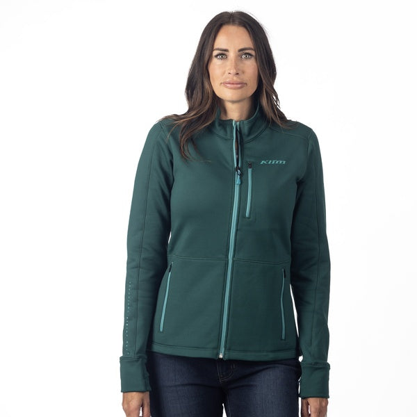 Veste de Motoneige Sundance Femme Vert, de face