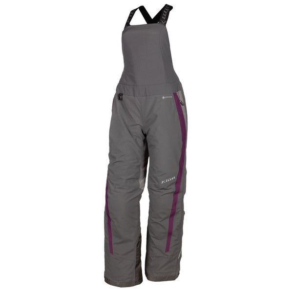 Pantalon de Motoneige Strata Femme Gris, mauve, incliné de face