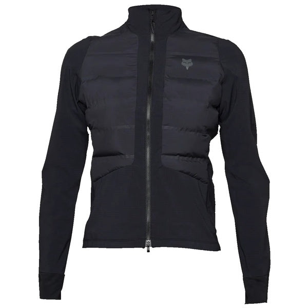 Veste de Vélo Flexair Fire Hybrid Femme Noir de face