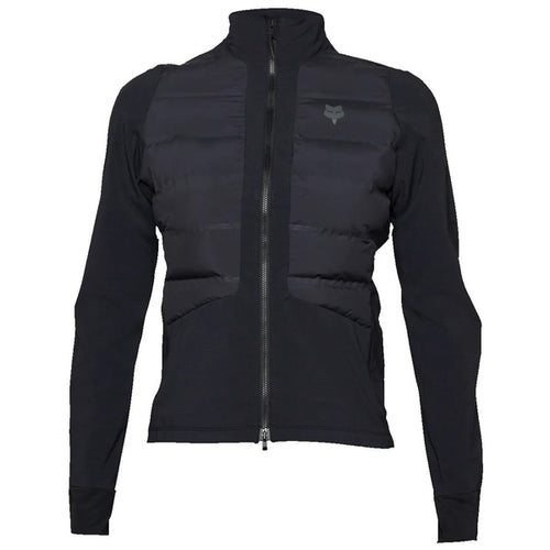 Veste de Vélo Flexair Fire Hybrid Femme Noir de face