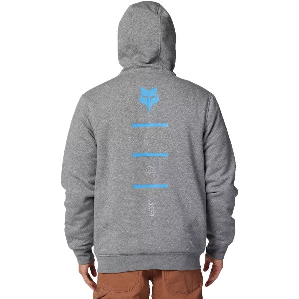 Coton Ouaté avec Fermeture Éclair Magnetic Sasquatch Graphite avec capuchon de dos