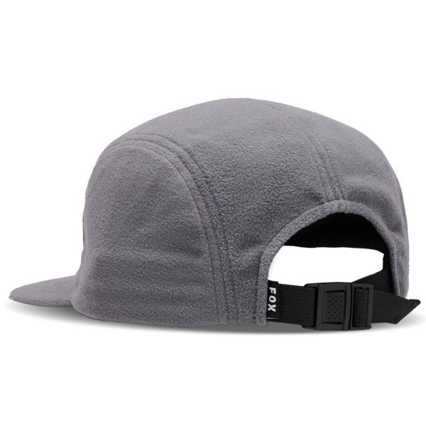 Casquette 5 Panneaux en Polaire Gris Derrière