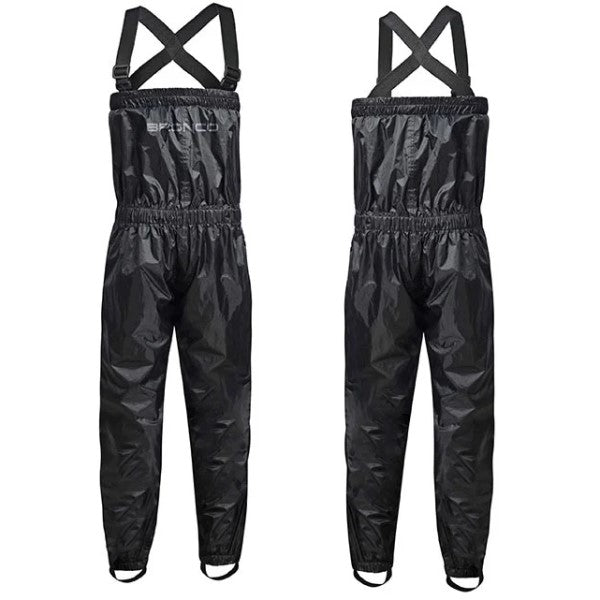 Pantalon Imperméable de Moto Bronco Bib Noir
