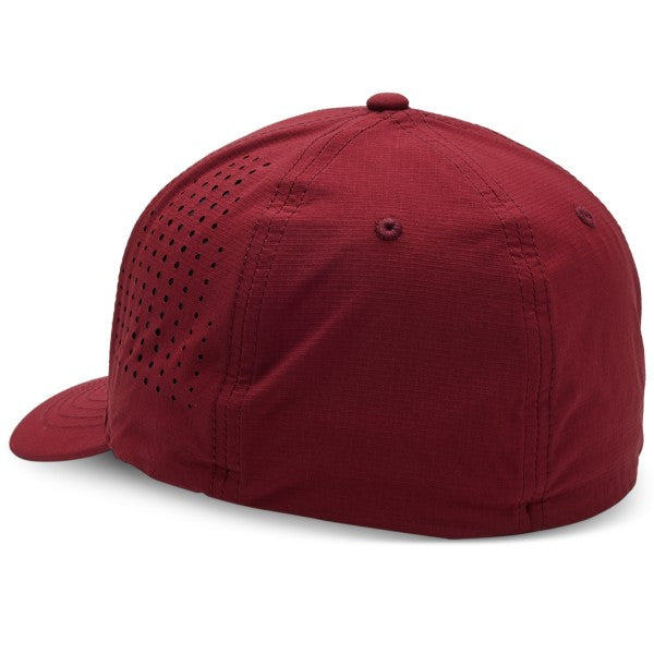 Casquette Non Stop Tech Flexfit Rouge Derrière