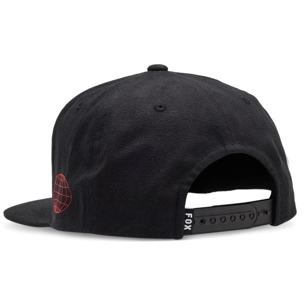 Casquette Magnetic Snapback Noir Derrière