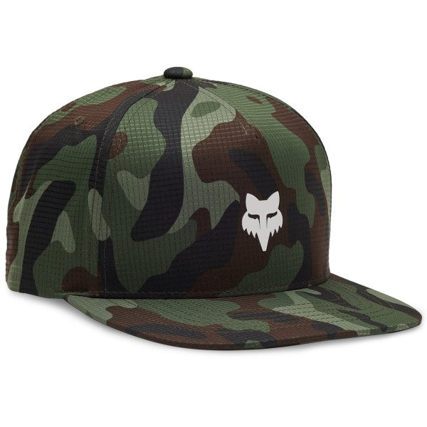 Casquette Fox Head Camo Tech Snapback Vert