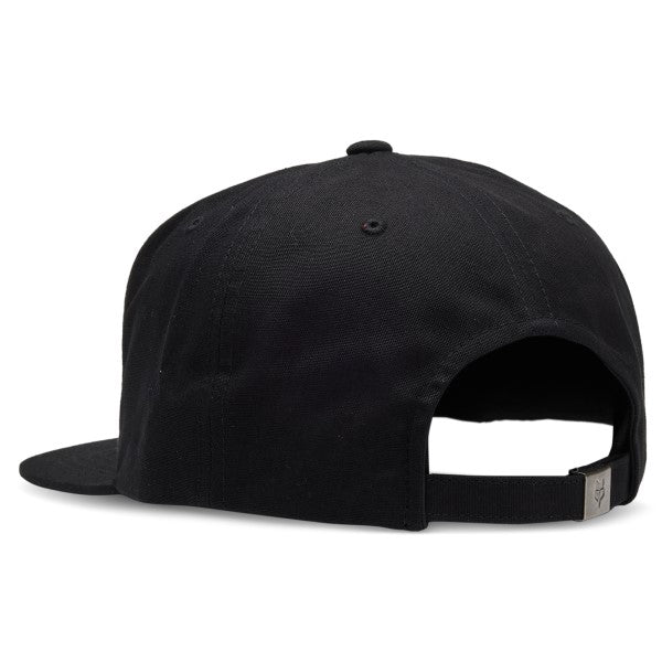 Casquette Diffuse Ajustable Noir Derrière