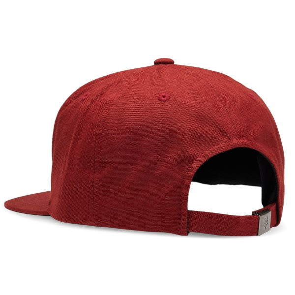 Casquette Diffuse Ajustable Rouge Derrière