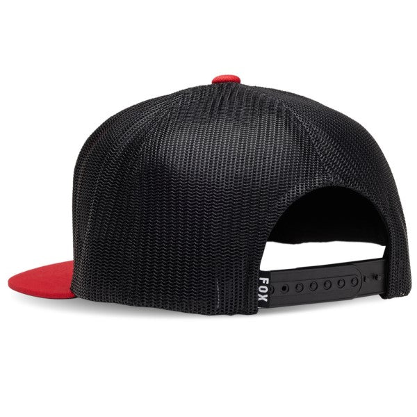 Casquette Absolute Mesh Snapback Rouge Derrière