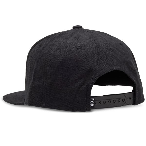 Casquette Fox Head Snapback Noir Derrière