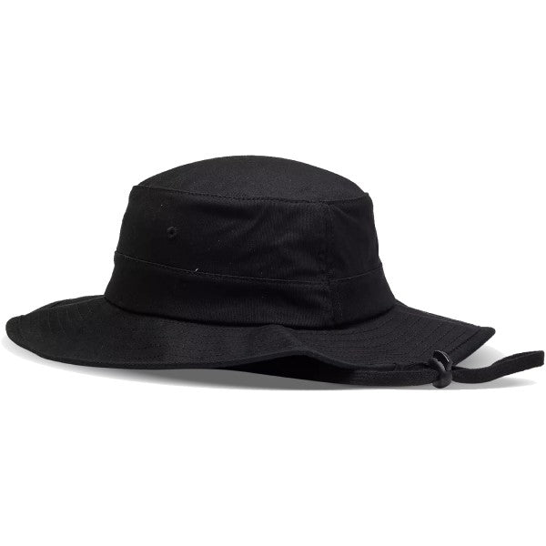 Chapeau Base Over Noir de dos