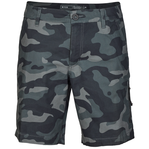Shorts Essex Camo 3.0 Noir de face