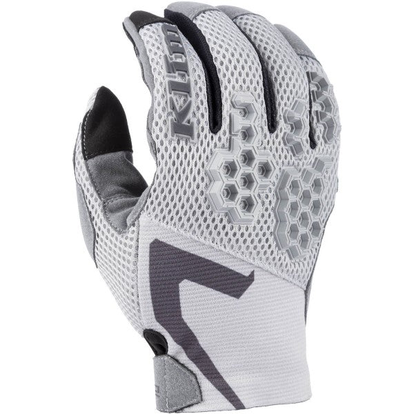 Gants de Motocross Mojave Gris de l'extérieur