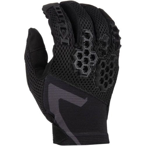 Gants de Motocross Mojave Noir de l'extérieur