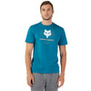 T-shirt Premium Optique Bleu