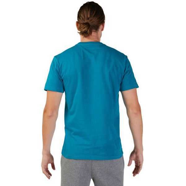 T-shirt Premium Optique Bleu