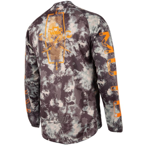 Chandail de Motocross Petrol Enduro Gris de dos