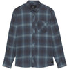 Chemise Survivalist Flanelle Fox bleu foncé, de face