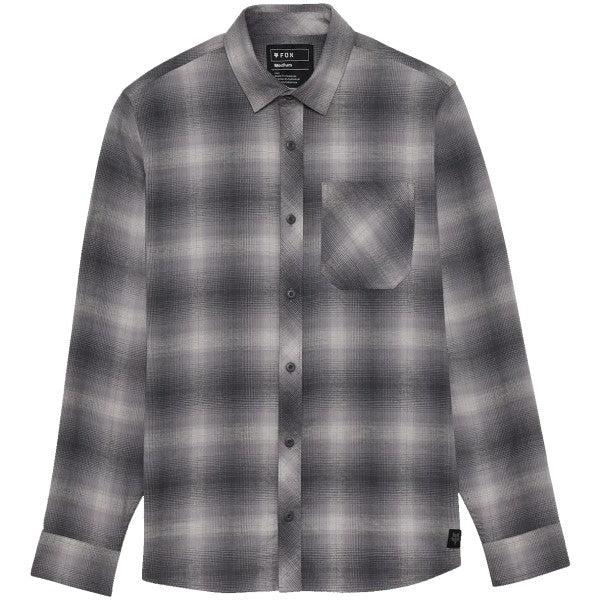 Chemise Survivalist Flanelle Fox gris clair, de face