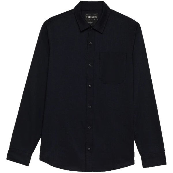 Chemise Level Up Woven Flanelle Noir de devant
