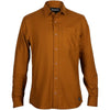 Chemise Source Flanelle Brun de face