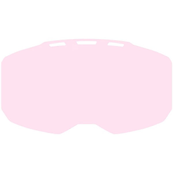Lentille de Motoneige Edge Rose Teinte de face