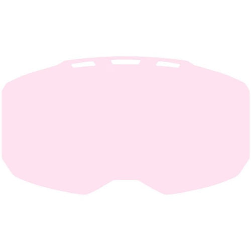 Lentille de Motoneige Edge Rose Teinte de face