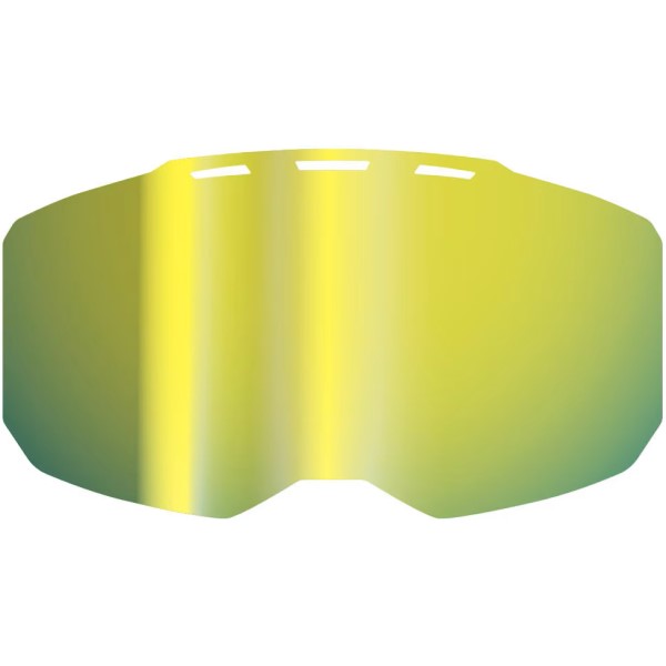 Lentille de Motoneige Edge Or Miroir de face