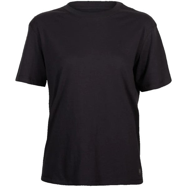 T-Shirt Level Up Premium Femme Noir de face