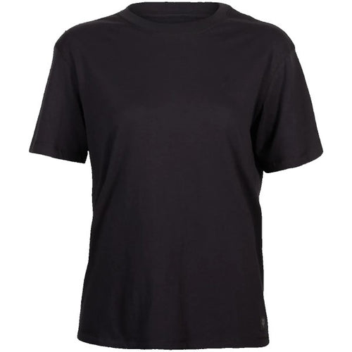 T-Shirt Level Up Premium Femme Noir de face