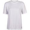 T-Shirt Level Up Premium Femme Blanc de face