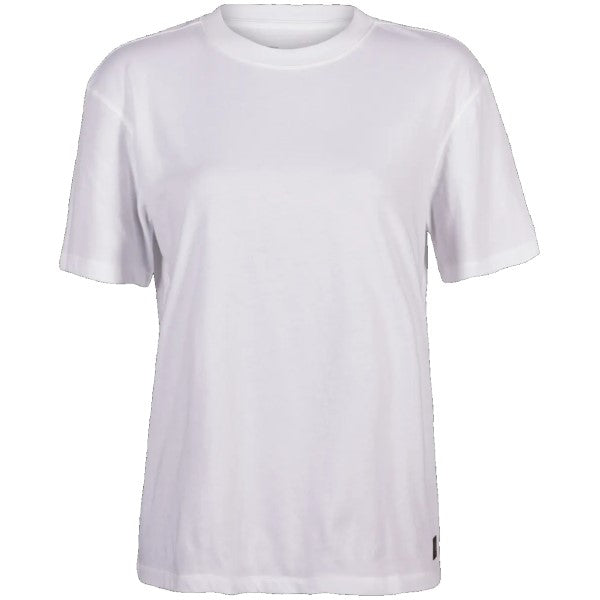 T-Shirt Level Up Premium Femme Blanc de face