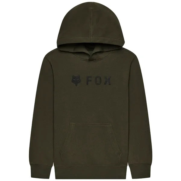 Coton Ouaté Absolute Fleece Pullover Junior Olive, de face