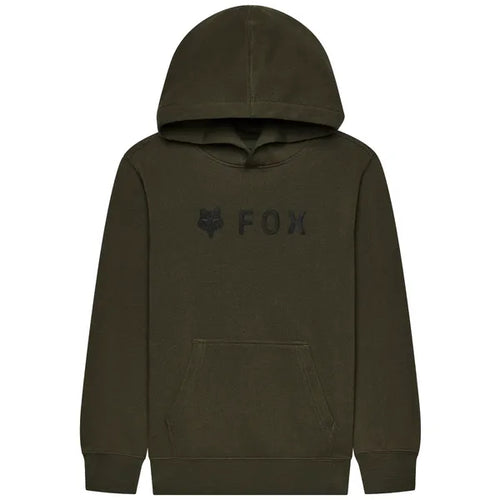 Coton Ouaté Absolute Fleece Pullover Junior Olive, de face