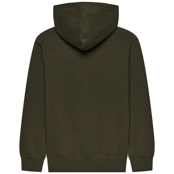Coton Ouaté Absolute Fleece Pullover Junior olive, de dos