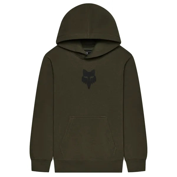Coton Ouaté Legacy Pullover Junior Olive, de face
