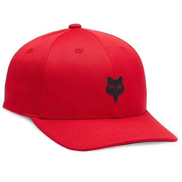 Casquette Lithotype 110 Snapback Junior Rouge incliné de face