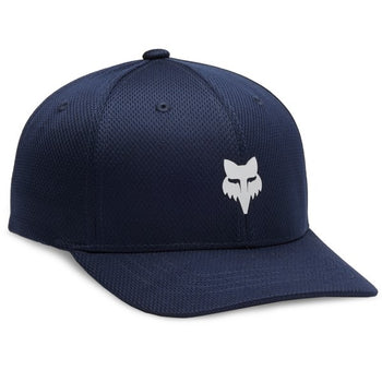 Casquette Lithotype 110 Snapback Junior Bleu incliné de face