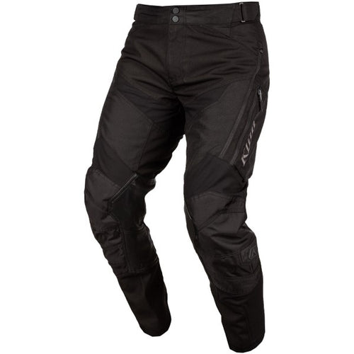 Pantalon de Motocross Dans la Botte Dakar Noir incliné de face