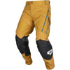 Pantalon de Motocross Dans la Botte Dakar Or incliné de face