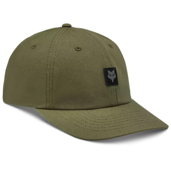 Casquette Level Up Fox olive, de face